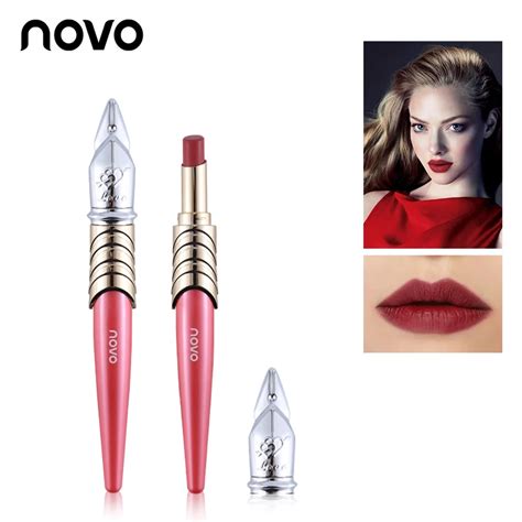 buy novo brand velvet matte lipstick waterproof long lasting lip stick