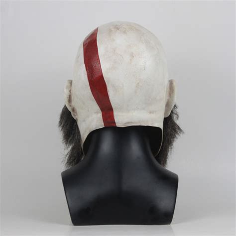 Kratos God Of War Latex Mask Costume Party World