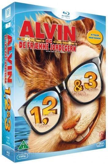 Film Blu ray Alvin and the Chipmunks 1 3 Alvin i wiewiórki 1 3 3xBlu