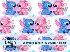 Transform Blank Pages Into Vibrant Masterpieces With Lilo And Stitch