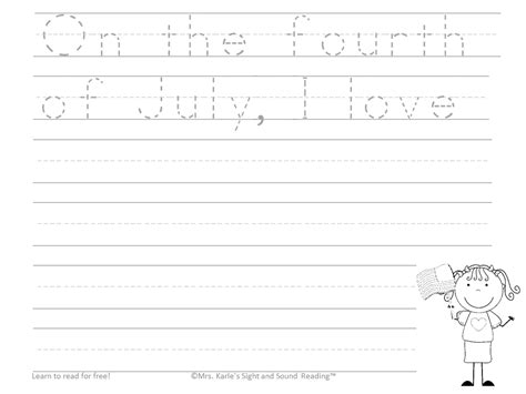 Free 4th of july worksheets for preschool. Free 4th of July worksheets - Festive, fun and free!
