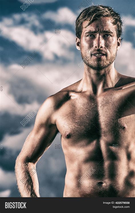 Strong Fit Muscular Image And Photo Free Trial Bigstock