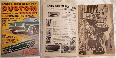 Vintage Custom Rodder Magazine Set Of 8 1959 1961 Etsy