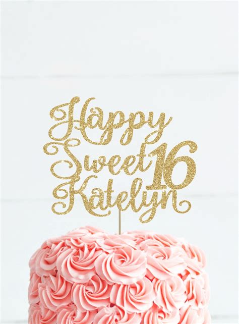 Free 350 16th Birthday Cake Topper Svg Sweet 16 Svg Free Svg Png Eps