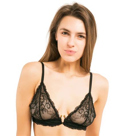 Ultra Thin Without Steel Rims Adjustable Bra Lace Sexy Unlined Underwear Comfort Breathable