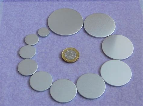 Rounddisc Metal Stamping Blank Die Cut Aluminium