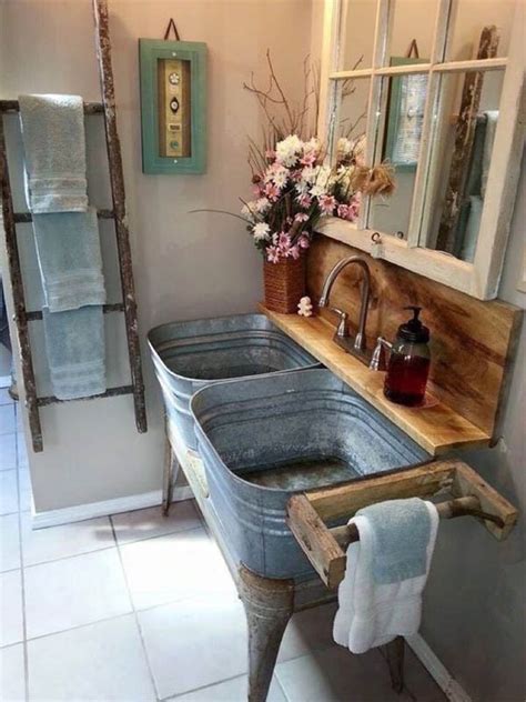 20 Gorgeous Rustic Bathroom Decor Ideas To Try At Home The Art In Life
