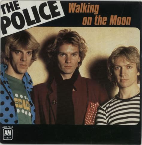The Police Walking On The Moon French 7 Vinyl Single 7 Inch Record