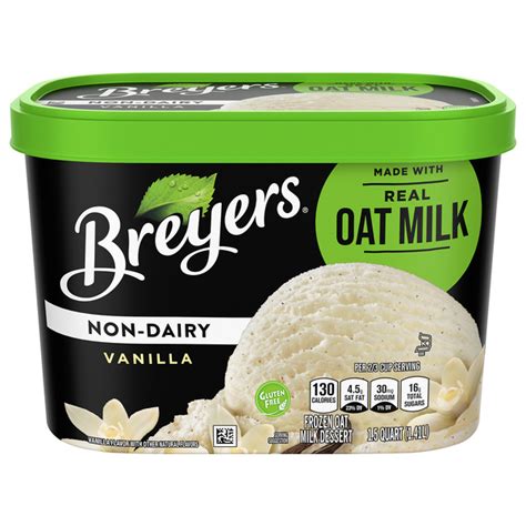 Save On Breyers Oat Milk Non Dairy Frozen Dessert Vanilla Order Online