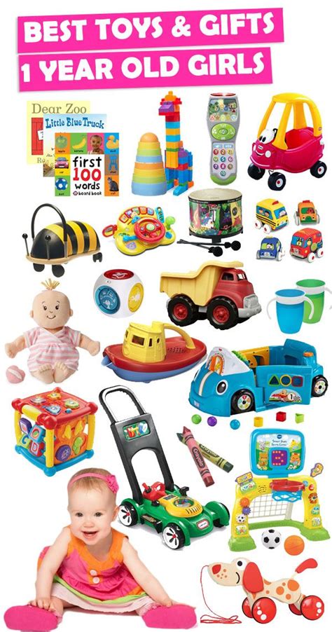 Safety standards dictate that any toy with a choking hazard has to be labeled for ages 3 and up, so. Gifts For 1 Year Old Girls Best Toys for 2020 | 1st ...