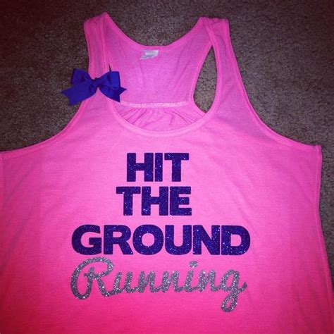 Hit The Ground Running Ruffles With Love Workout Tank