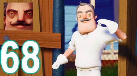 hello neighbor my new neighbor festive act 2 gameplay walkthrough part 68 youtube