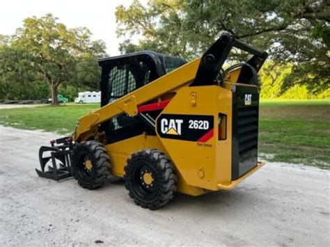 2019 Caterpillar 262d Skid Steer Loader Ac Cab Backup Cam