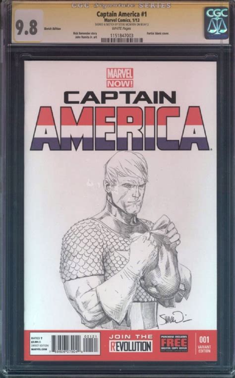Captain America Sketch Cover By Steve Mcniven In Raphael Lohs Captain