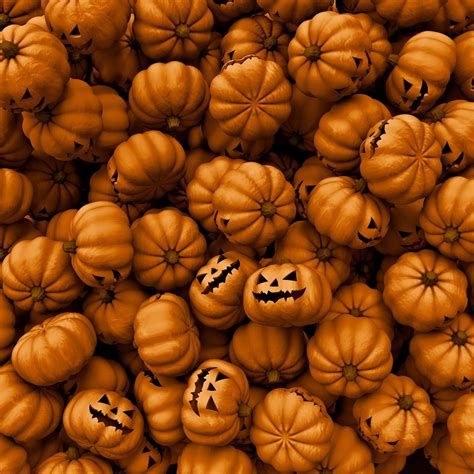 Halloween Pumpkins Ipad Air Wallpapers Free Download