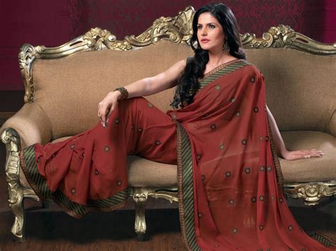 actress zarine khan hd wallpapers in saree movie photos gallery