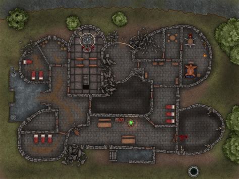 I Remade Cragmaw Castle From LMOP To Include A Passage Into It S Crypts And Just To Make It A
