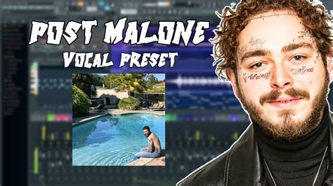 How To Sound Like Post Malone Mourning Vocal Effect Fl Studio