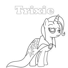 A my little pony la magia de la amistad promotional image posted by the official european spanish my little pony facebook page on march 4, 2015 uses fanart of trixie and twilight. Top 55 'My Little Pony' Coloring Pages Your Toddler Will ...