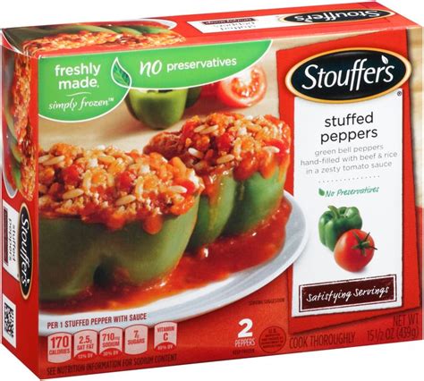 The 25 Most Delish Frozen Dinners Best Freeze Dried Food Stuffed