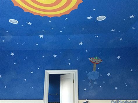 Welcome To Outer Space Video Boys Bedroom Wall Murals By