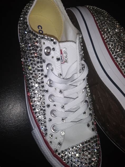 Blinged Out Converse Etsy