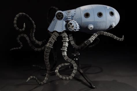 Octopod A 3d Printed Octopus Submarine Model