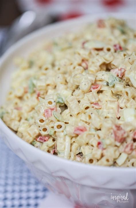 Made with miracle whip, this macaroni salad is a summertime classic. Macaroni Salad (Miracle Whip Based) Recipe #macaronisalad ...