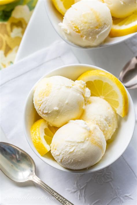 Lemon Ice Cream 3 Saving Room For Dessert
