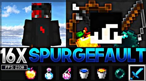 Spurgefault V2 16x Mcpe Pvp Texture Pack Fps Friendly By Spurge Youtube
