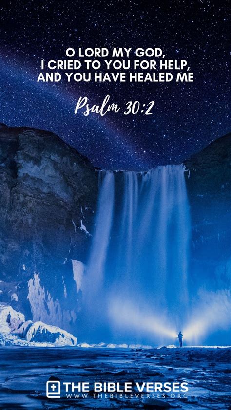 Bible Verses About Healing Psalm 302 Salmos Versículos Bíblicos