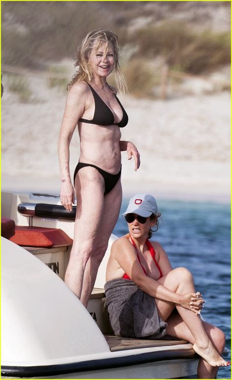 Melanie Griffith Shows Off Her Toned Physique In A Bikini Photo Bikini Melanie