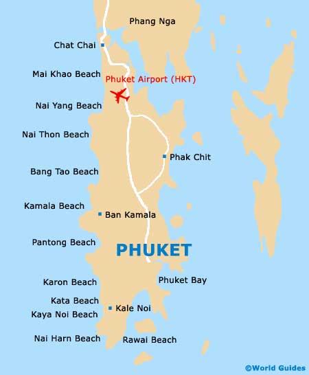 Phuket Maps And Orientation Phuket Province Thailand