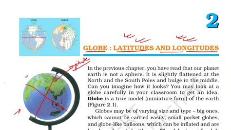 You can do the exercises online or download the worksheet as pdf. CLASS 6TH GEOGROPHY NCERT CHAPTER 2: GLOBE : LATITUDES AND ...