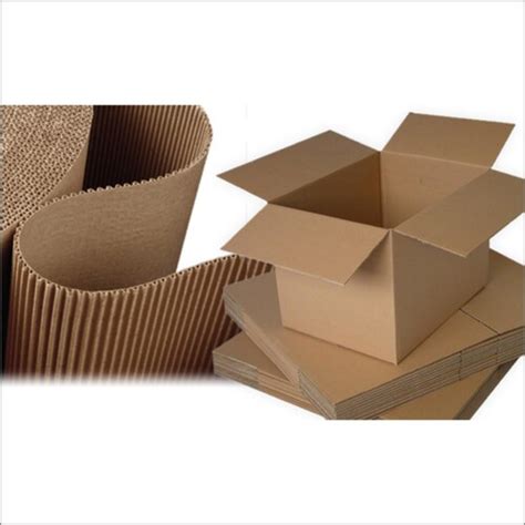 Eco Friendly Rectangular Cardboard Corrugated Plain Boxes For Packaging