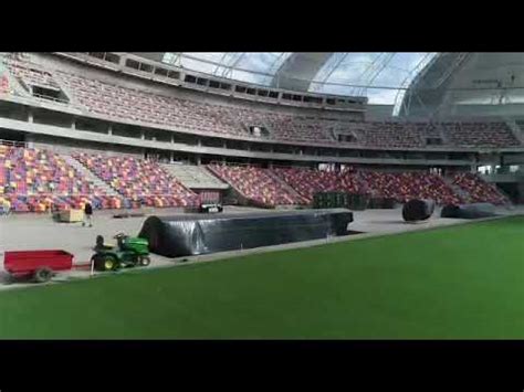 Todo se cae en beneficio del turismo de santiago del estero. Asi se encuentra el estadio unico de santiago del estero!! - YouTube
