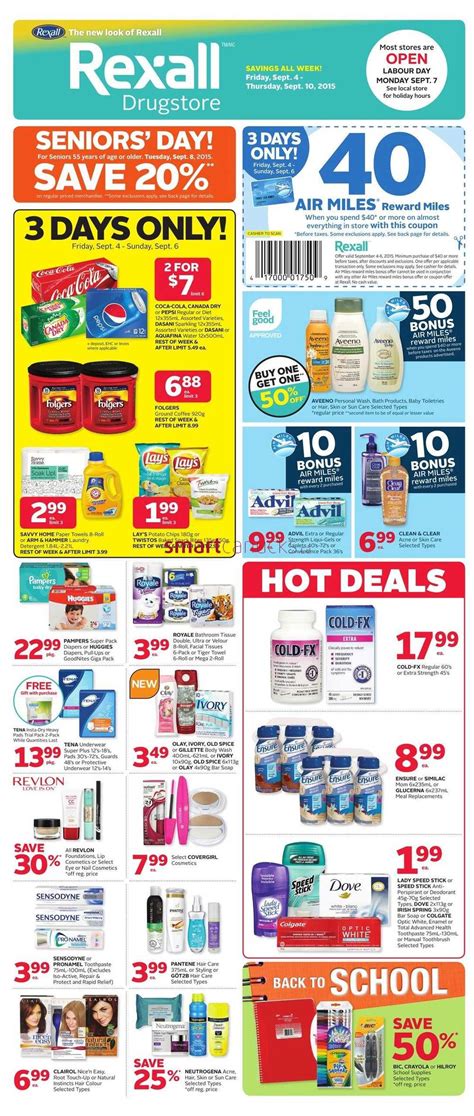 Rexall West Flyer September 4 To 10