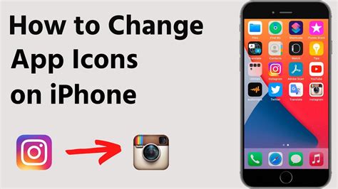 How To Change App Icons On Iphone Ios 14 Youtube