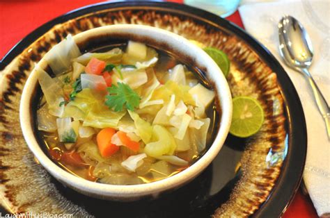 Mexican Cabbage Soup Recipe