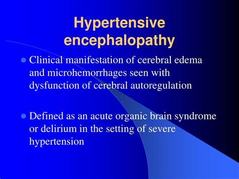 Ppt Hypertensive Crisis Powerpoint Presentation Free Download Id