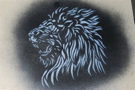 Free Lion Stencil Download Free Lion Stencil Png Images Free Cliparts On Clipart Library