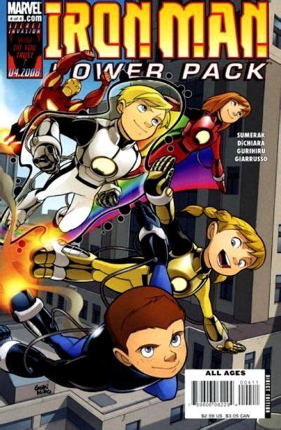 The Cover To Iron Man Power Pack