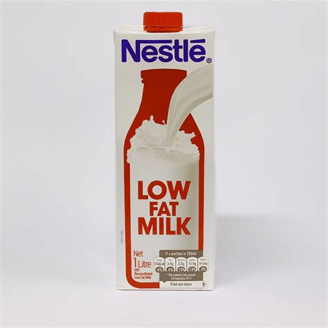 Nestle Low Fat Reconstituted Uht Milk 1l Valinis