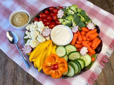 Veggie Tray Ideas Plowing Through Life