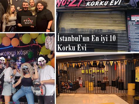 İstanbulun En iyi 10 Korku Evi ve Kaçış Oyunu Listesi