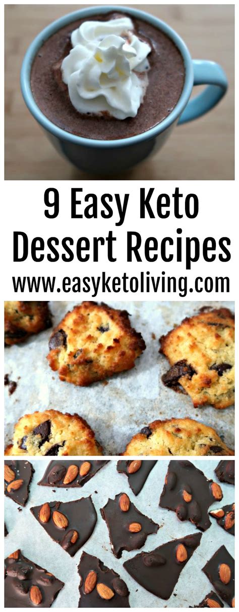 Light whipped topping, butter, crust, fruit yogurt, water, graham crackers and 2 more. 9 Easy Keto Dessert Recipes - Quick Low Carb Ketogenic ...