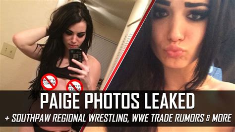 Paige Leaked In Fappening Top Stars Changing Brands More Smack Talk