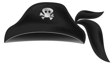 Hat Piracy Tricorne Clip art - Black Pirate Hat Clipart png download - 5204*3036 - Free ...