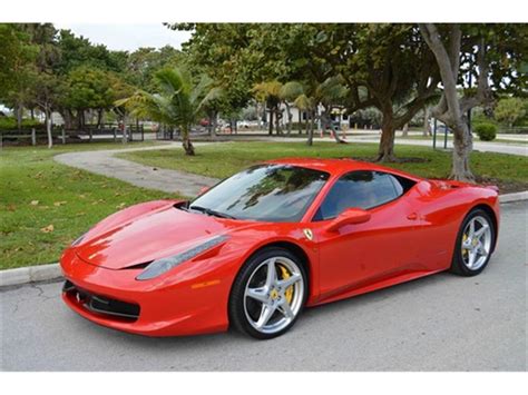 I love everything about it. 2013 Ferrari 458 for Sale | ClassicCars.com | CC-1050926