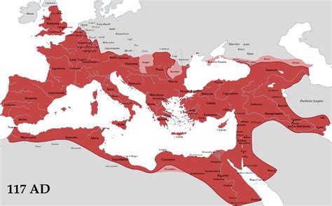 Map Of Roman Empire At Its Peak Ailina Laurette